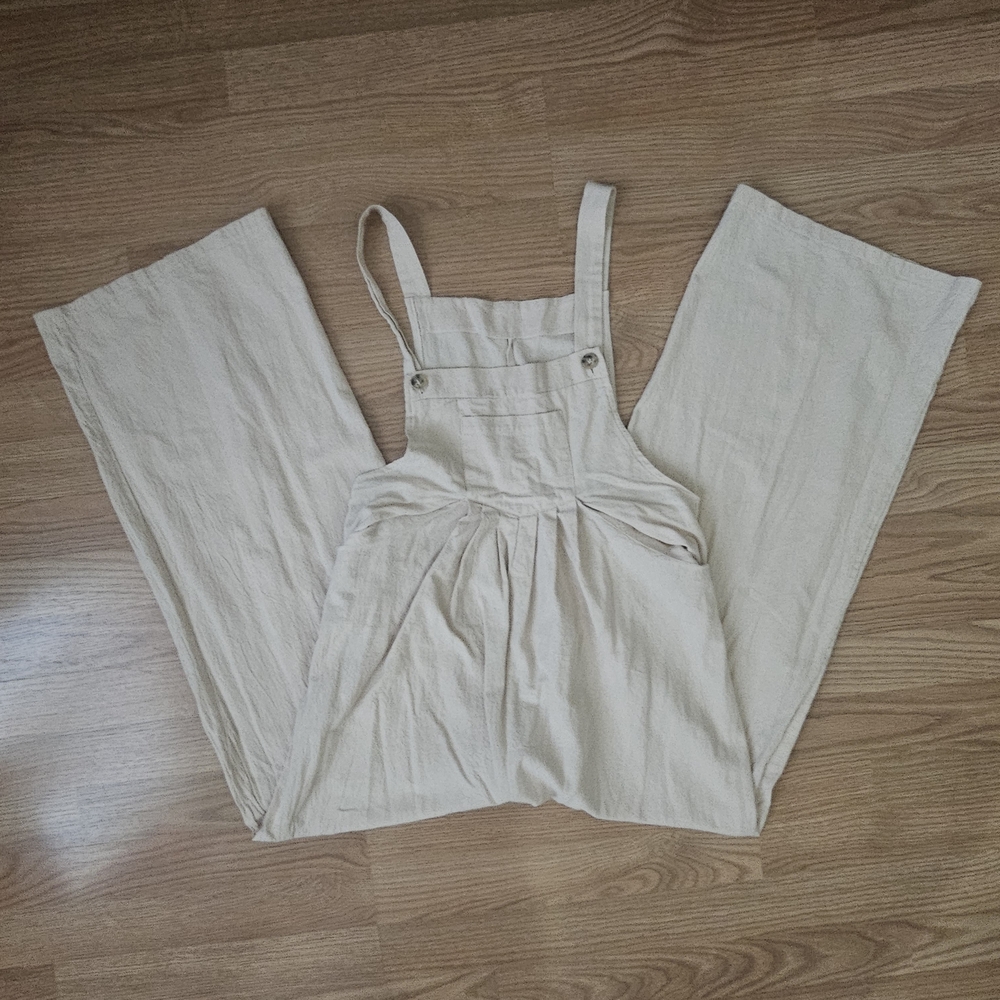Women's Cream Jumpsuit